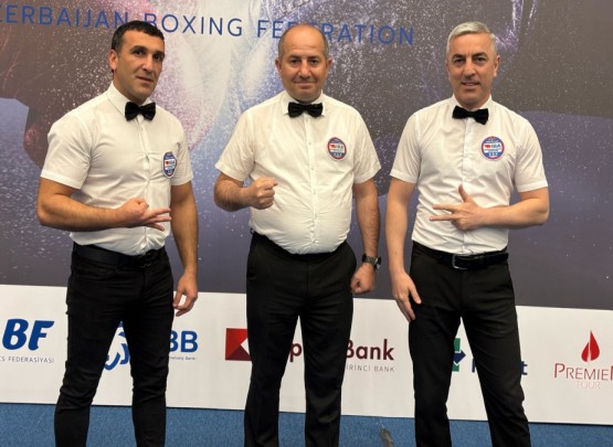 Azərbaycanın daha üç hakiminin beynəlxalq kateqoriyası üç ulduza yüksəlib&nbsp;